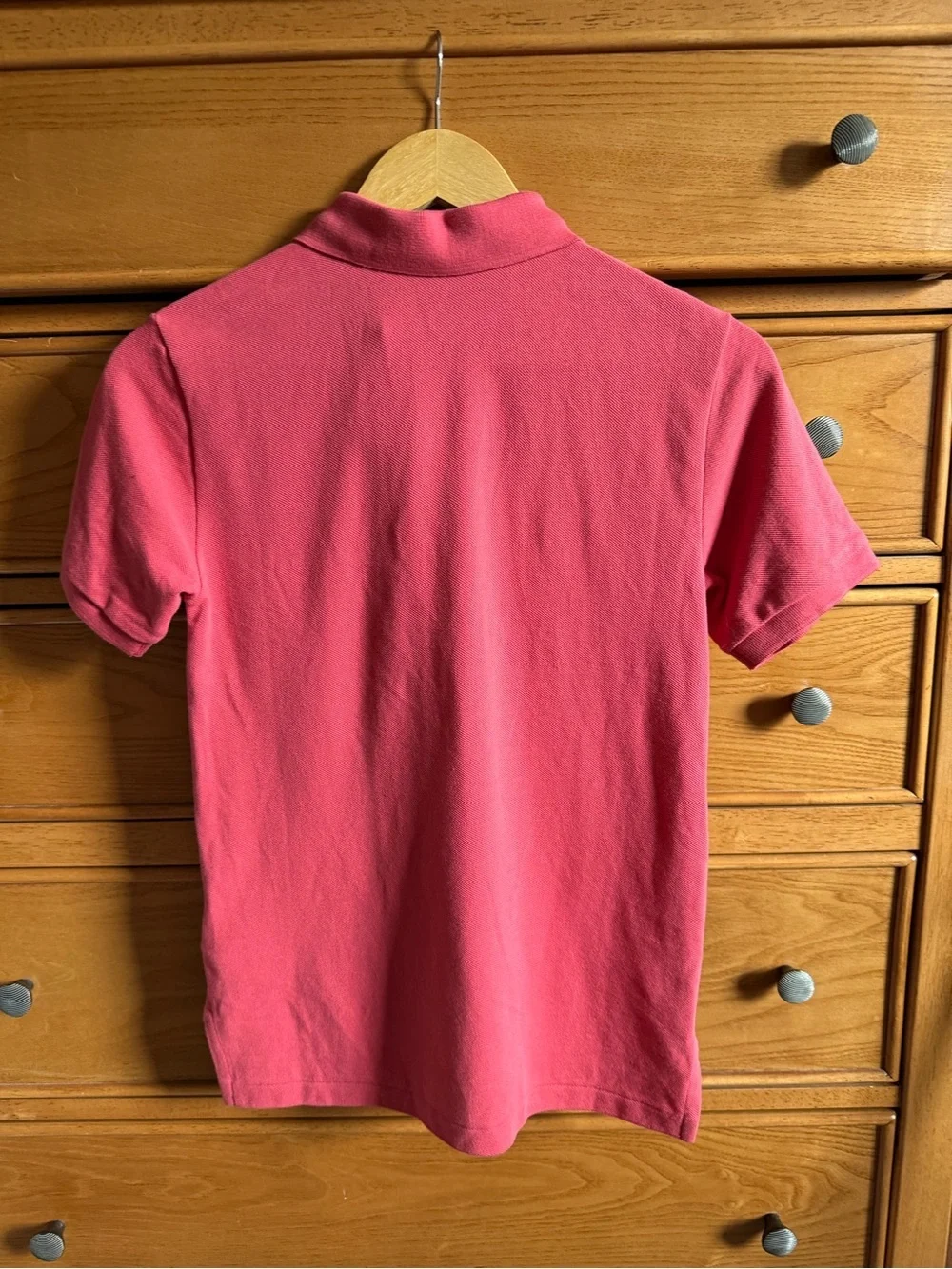 NEW Polo Ralph Lauren Salmon Pink Polo Shirt Youth Size M (10-12) Logo Preppy